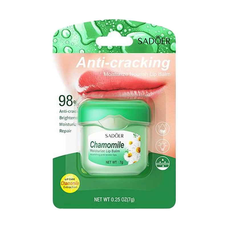 Зволожувальний бальзам для губ Sadoer Moisturize Lip Balm, Chamomile, 7 г